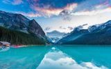 Lake Louise in den Rocky Mountains