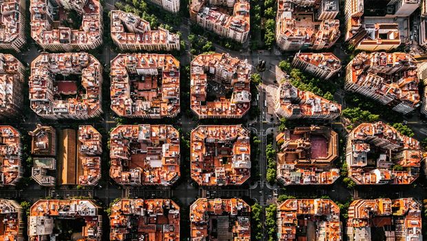 Häuserschluchten Barcelona