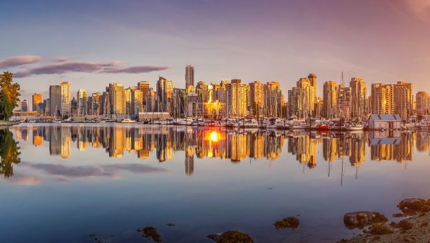 Blick auf Vancouver