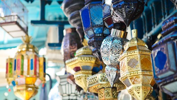 Tunis, traditionelle Lampen