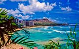 Waikiki Beach auf Hawaii