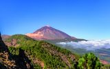 Blick auf den Teide und das Orotava Tal
