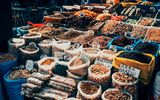 Feine Früchte auf Markt in Tirana