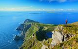 Wanderer auf Achill Island
