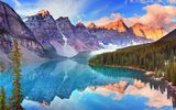 Moraine Lake im Banff-Nationalpark