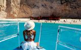 Frau auf Zakynthos