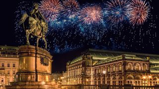 Feuerwerk in Wien 