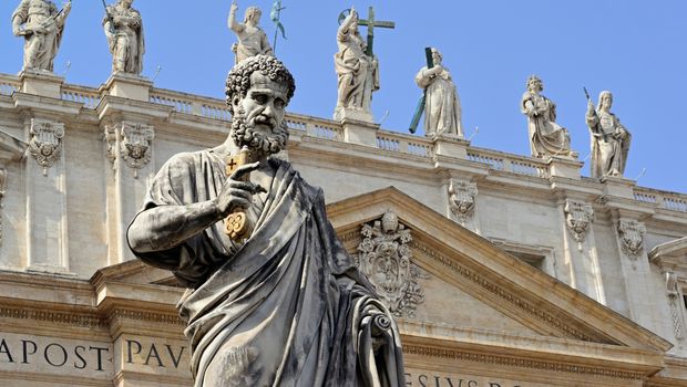Statue von St. Peter