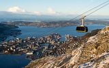 Blick auf Bergen vom Mount Ulriken