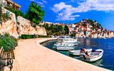 Hafen im Sibenik