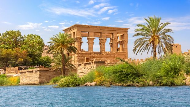 Kiosk des Trajan in Philae bei Assuan