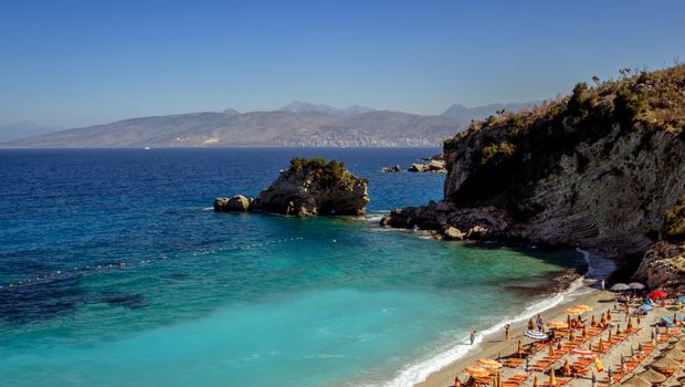 Strand in Albanien