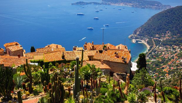 Stadt Èze, Cote d`Azur