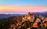 Balagne bei Sonnenuntergang