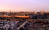 zentraler Marktplatz von Marrakesch