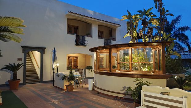 Hotel La Filadelfia, Außenansicht