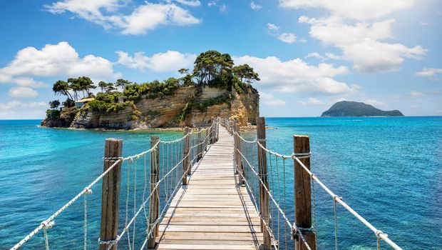 Insel Agios Sostis bei Zakynthos