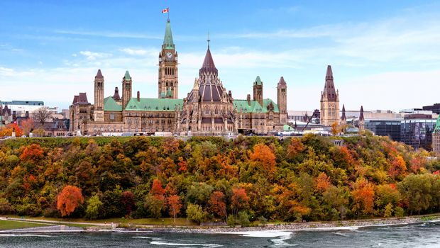 Ottawa Parlamentenhügel