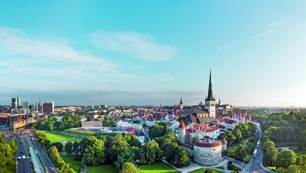 Blick über Tallinn