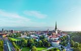 Blick über Tallinn