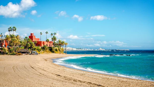 Strand bei Malaga