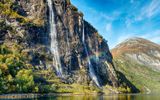 Wasserfall sieben Schwestern