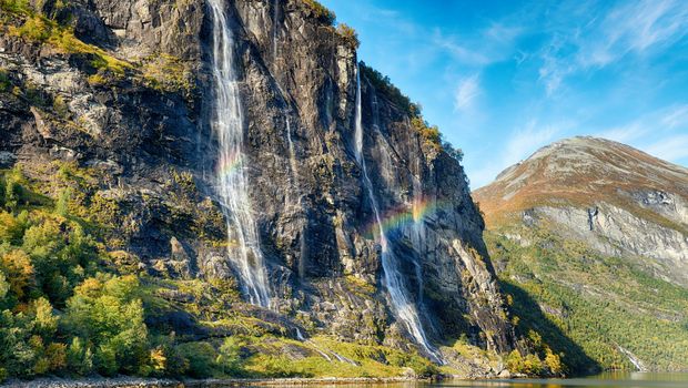 Wasserfall sieben Schwestern