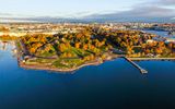 Blick auf Helsinki