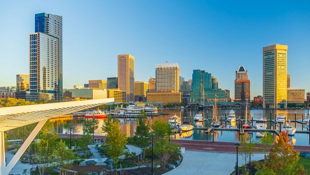 Skyline von Baltimore