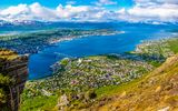 Sommerblick auf Tromsö