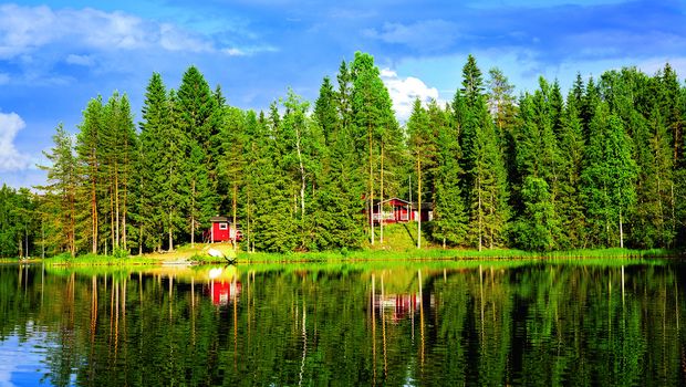 Ländliches Finnland