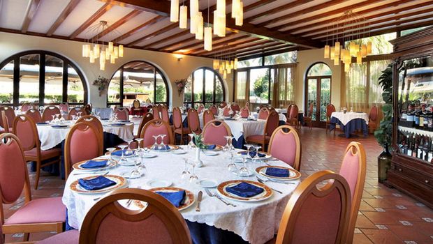 Restaurant des Hotels Aktea in Italien 