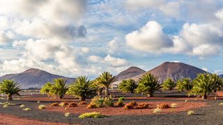 Vulkanberge auf Lanzarote