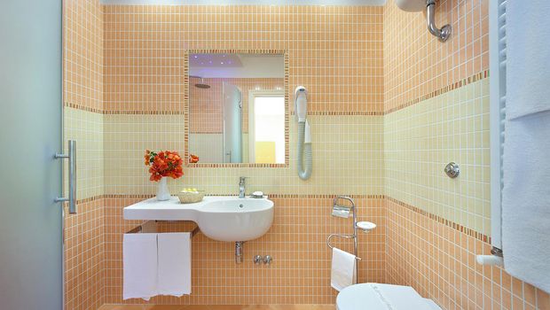 Hotel Girasole, Badezimmer