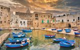 Monopoli, Hafen mit Fischerbooten
