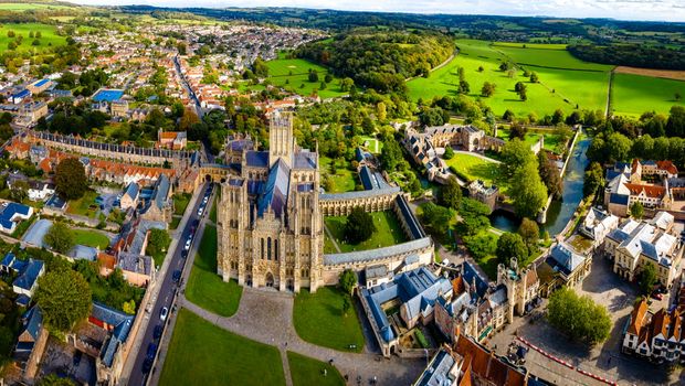 Somerset Wells Kathedrale