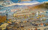 Madaba, map of Jerusalem, Church of St George