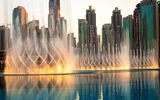 Fontänen der Dubai Mall