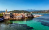 Altstadt und Hafen von Saint-Florent, Korsika