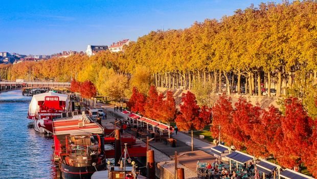 Lyon im Herbst