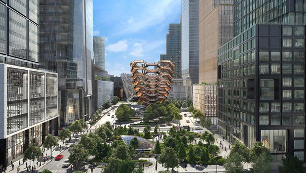 Hudson Yards Plaza, New York