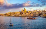 Blick auf Valetta