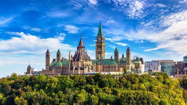 Kanadisches Parlament in Ottawa