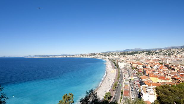 Blick auf Nizza 