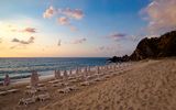 Privatstrand des Kalafiorita Resort Capo Vaticano