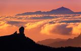 Sonnenaufgang am Pico de Las Nieves