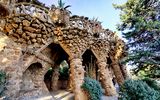 Terrasse im Park Guell