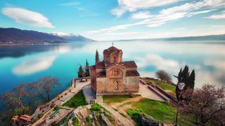 Kirche am Ohridsee