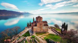 Kirche am Ohridsee